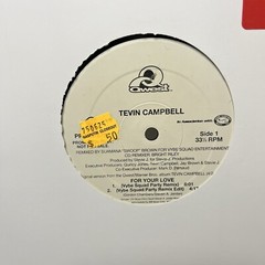 TEVIN CAMPBELL: For Your Love QWEST 12″ Single 33 RPM Vinyl Record