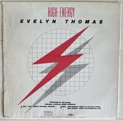 Evelyn Thomas High-Energy 12″ Single TSR Records TSR833 1984 Remix TESTED VG+