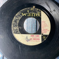 THE KINGSMEN ANNIE FANNY & GIVE HER LOVIN GARAGE ROCK NM VINYL 45