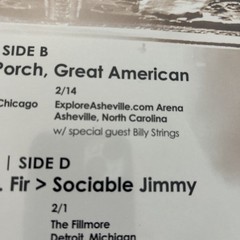 Umphreys McGee Billy Strings Hall Of Fame class of 2020 Vinyl 3 colored striped
