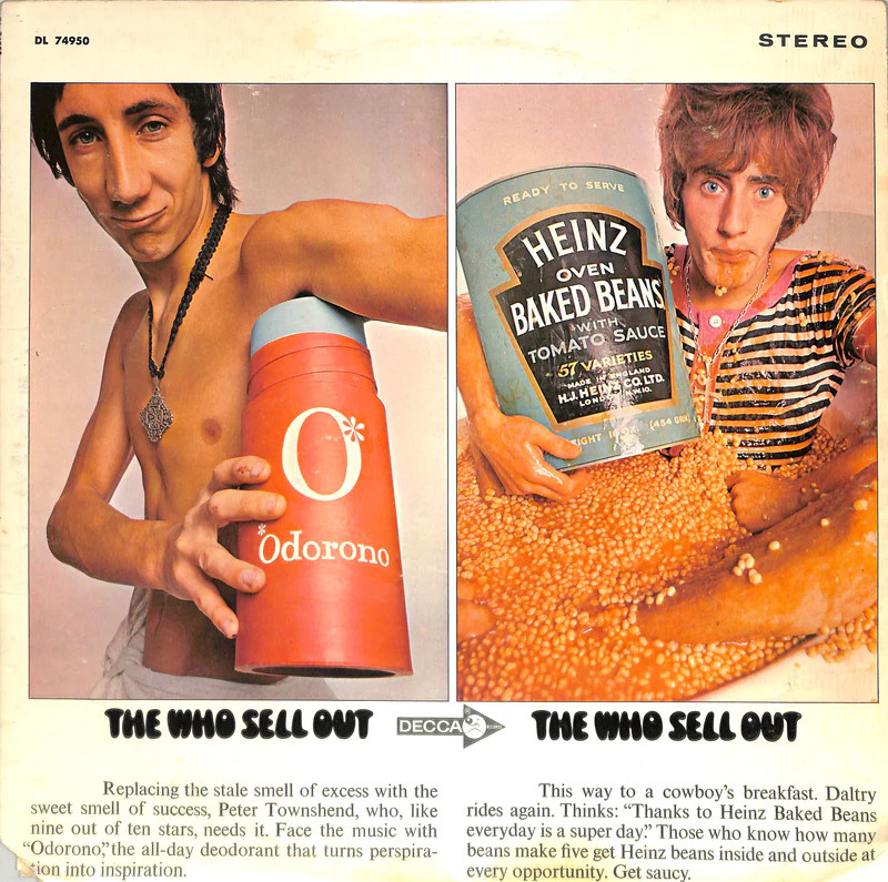 The Who Sell Out LP 1967 Decca DL 74950 Stereo Promo Notch Cut EX Vinyl