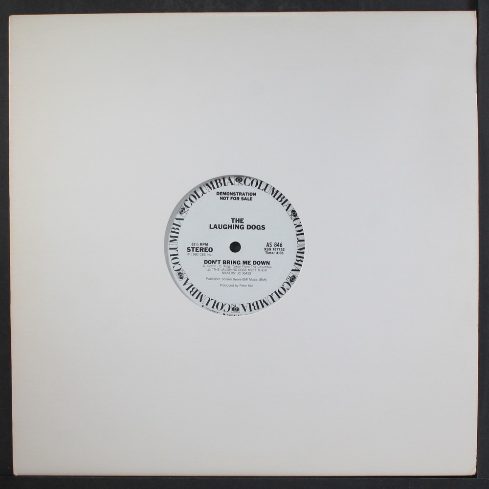 LAUGHING DOGS: don’t bring me down + 2 COLUMBIA 12″ Single 33 RPM