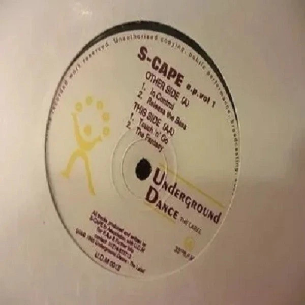 S-Cape EP Vol 1 / 1990s Old School Classic 12″ Vinyl Record DJ