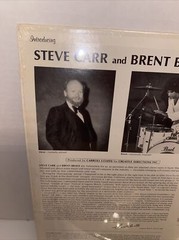 STEVE CARR & BRENT BRACE into the reeds JAZZWORKS 12″ LP Record 1981 JW 9802