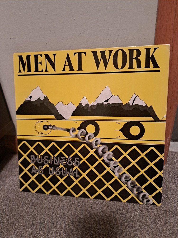 Men At Work Business As Usual (Vinyl LP, 1982 Columbia FC 37978)