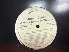 Donell Jones ‎Where I Wanna Be 12″ 2000 LAFACE LFDP-4458 R&B DJ PROMO UNPLAYED