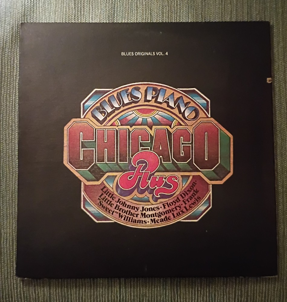 Blues Piano, Chicago Plus (Vinyl 1972 Anthology Music LP) Mono w/inner🔥