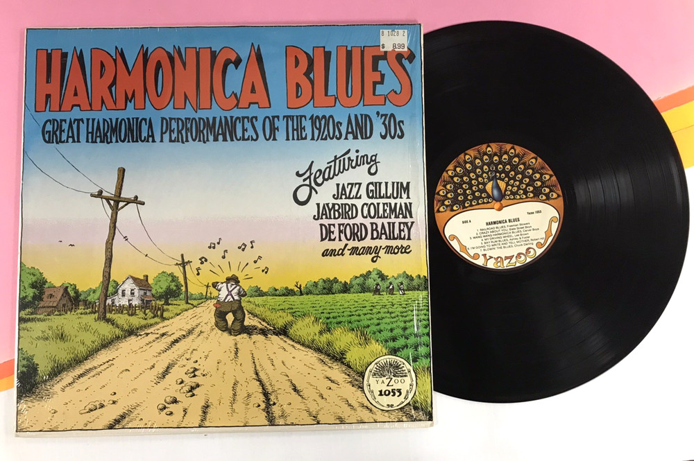 Various HARMONICA BLUES Of The 1920s And ’30s (1976) LP Yazoo Label EX/M- b2036