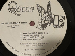 QUEEN “Self-Title” WLP LP ORIGINAL GOLD EMBOSSED LOGO COVER