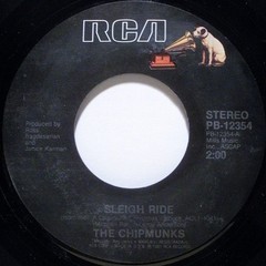 The Chipmunks – Sleigh Ride / The Chipmunk Song (7″) (Good (G)) – 3369292083