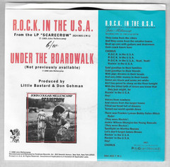 JOHN COUGAR MELLENCAMP – ROCK IN THE USA / UNDER THE BOARDWALK – 1986 45rpm w/PS