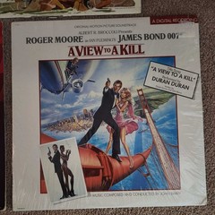 VINYL LOT = James Bond Score Soundtracks = John Barry Marvin Hamlish Bill Conti