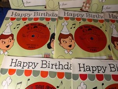 11 Three Stooges 1961 Happy Birthday New Old Stock Vinyl Record Collection