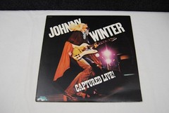 WINTER,JOHNNY Vinyl lp…CAPTURED LIVE!…BLUE SKY VG