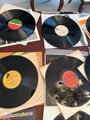 Lot Of 20 Vintage Vinyls Various jazz, folk, calypso, swing, classical – Desc