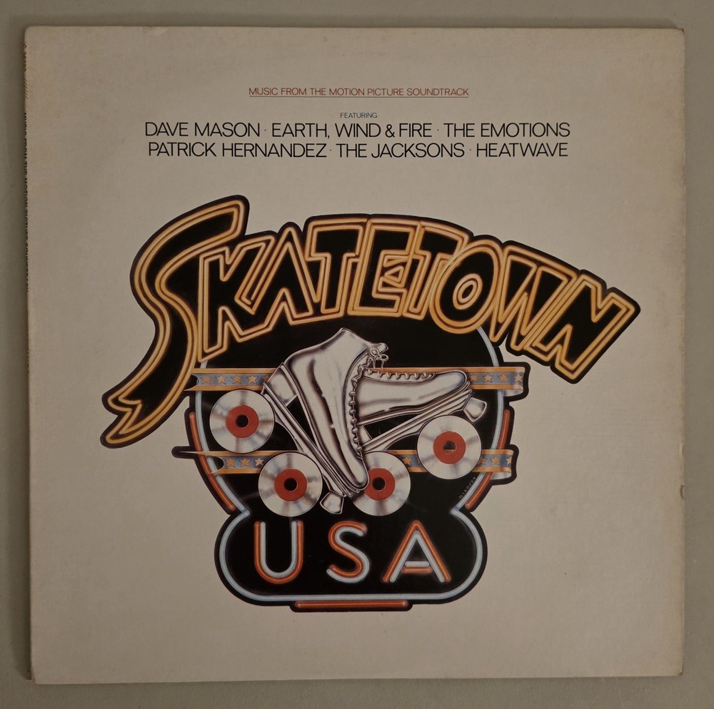 State-owned USA Original Soundtrack Vinyl LP Record VG+ RARE Jackson 5 EWF