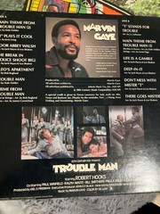 Marvin Gaye Trouble Man LP Vinyl Tamla 1972 T 322L Soundtrack