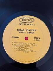 LP Edgar Winter’s White Trash Epic – E 30512 US 1971