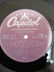 Gene Vincent – The Capitol Golden Years – Gene Vincent Story Vol. 7&8 LP, Album)
