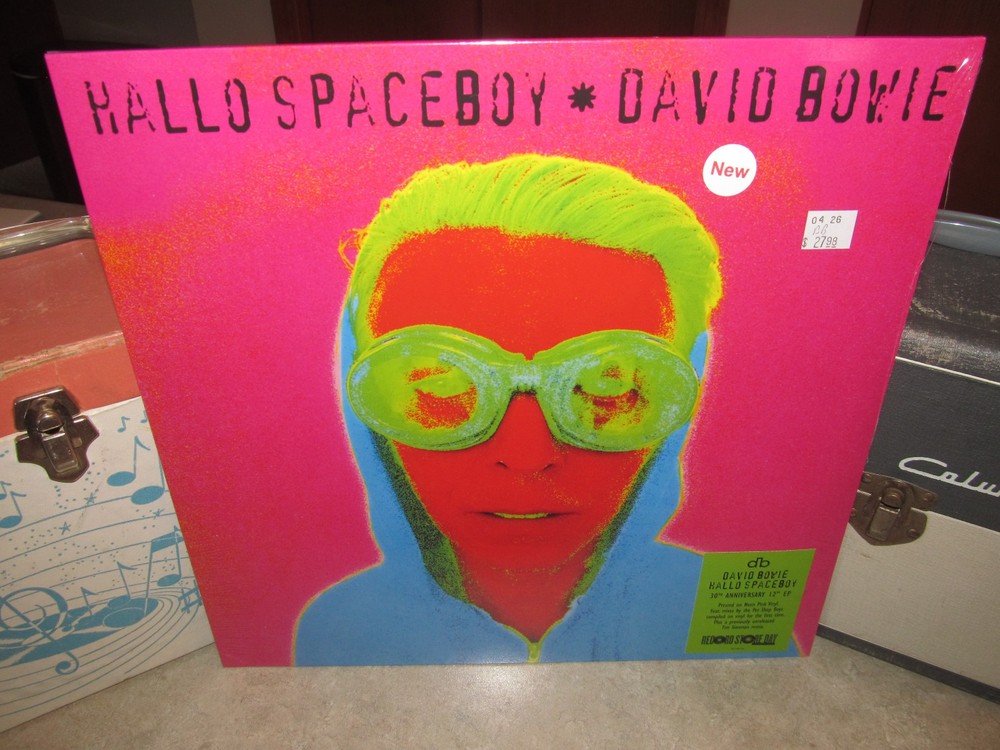 David Bowie – Hallo Spaceboy 12″ EP- Inc. Pet Shop Boys remix RSD 2026 – IN HAND