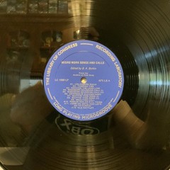 Folk Music Of The United States – Negro Work Songs And Calls, Vinyl LP Record