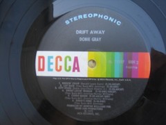 Double Gray Drift Away Orig LP