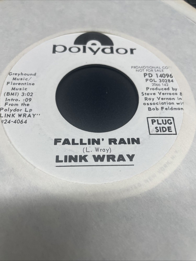Link Wray Juke Box Mama/ Falling Rain Prom Vinyl 30284
