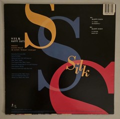 SILK Happy Days Vinyl Record VG+ MEGA RARE 1990’s R&B Smash Hit
