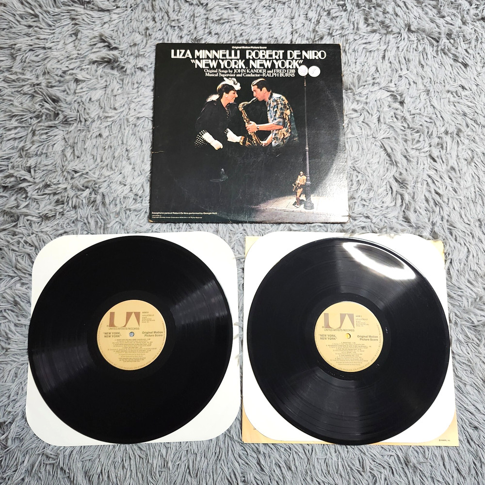 New York, New York Original Motion Picture Score 2 LP 1977 Liza Minnelli DeNiro