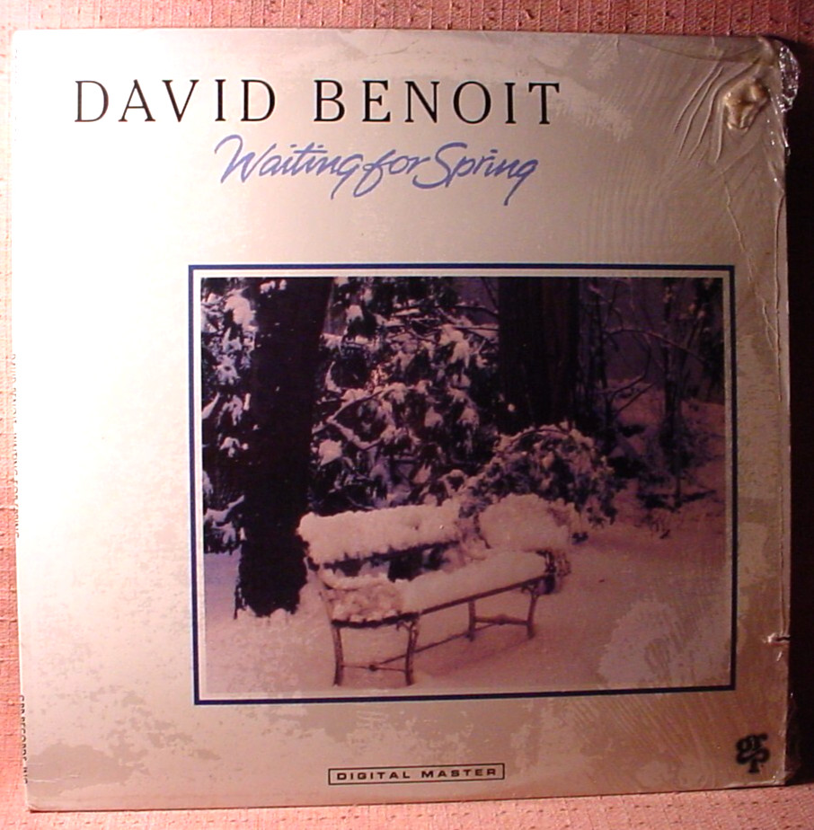 David Benoit Mint/NM Digital Mastered Stereo Lp – Waiting For Spring – GRP 1989