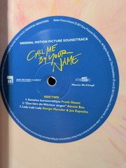 Call Me By Your Name Original Soundtrack 2LP Limited Edition Vinyl Peach NM