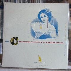 [SPOKEN WORD]~EXC 5 LP~The CAMBRIDGE TREASURY OF ENGLISH PROSE~Vols~1-5~COMPLETE