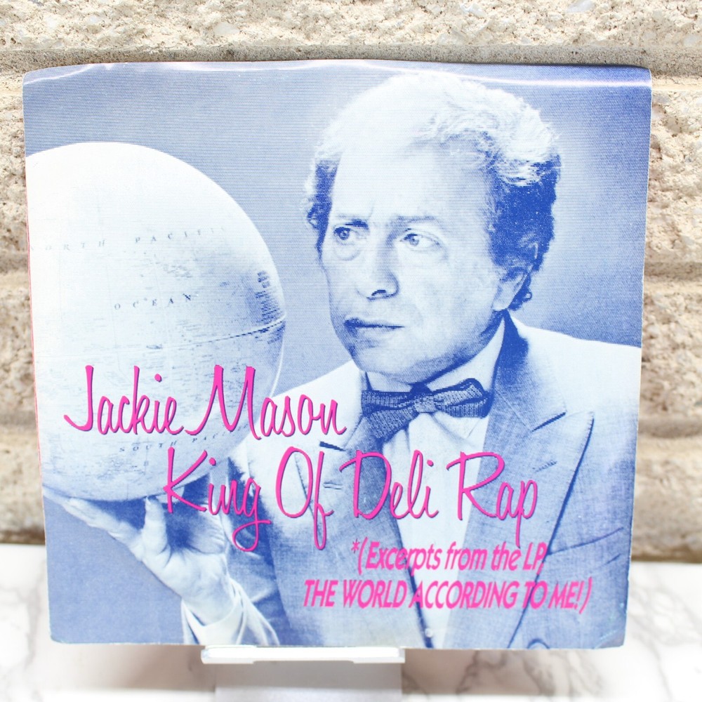 Jackie Mason King of Deli Rap 33 1/3 RPM 7″