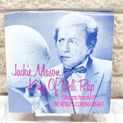 Jackie Mason King of Deli Rap 33 1/3 RPM 7″