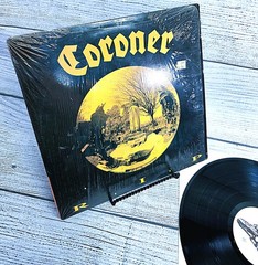 Coroner R.I.P. Death Metal VINYL ’87 Noise in Shrink Wrap OG – FIRST PRESS
