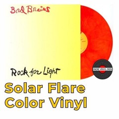 Bad Brains – Rock For Light – Solar Flare Color Vinyl Record