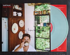 NIALL HORAN DINNER PARTY OLIVE VINYL LP SIGNED WITH HIS HANDWRITTEN LYRICS