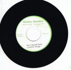 Unknown – DONT BUG ME BABY b/w CLYDE PITTS – LONELY SIDE OF TOWN (50s ROCKABILLY