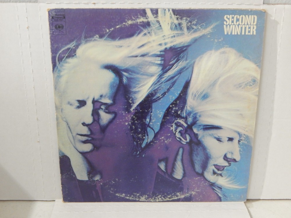 JOHNNY WINTER – Second Winter 2 LP Double Record set & Edgar Winter 1969 Vinyl