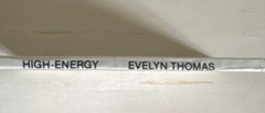 Evelyn Thomas High-Energy 12″ Single TSR Records TSR833 1984 Remix TESTED VG+