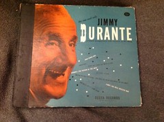 JIMMY DURANTE The One And Only 4x 10″ 1944 78 Shellac Album Decca A-442 EX