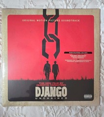Django Unchained Original Motion Picture Soundtrack Blood Red Splatter 2 LP NEW