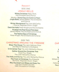 Readers Digest Together At Christmas 5x LP Lp Box Set The John McCarthy Chorus