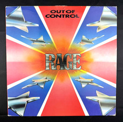 Rage Out of Control Vinyl LP French Press Carrere 67.670 1981 NM Metal