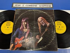 Edgar Winter’s White Trash Roadwork 1972 Double LP Rick Derringer VG VINYL READ