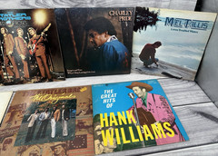 20 VTG COUNTRY LP VINYL RECORDS ALBUMS – HANK WILLIAMS JOHNNY CASH STATLER BROS