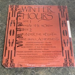 WINTER HOURS – SAY THE WORD