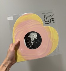 Taylor Swift Lover (Live From Paris) Heart Vinyl Limited 2025 Edition IN HAND ✨