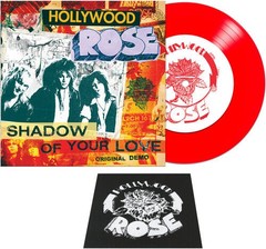 Hollywood Rose – Shadow Of Your Love / Reckless Life (Colored Vinyl, Red, Patch)