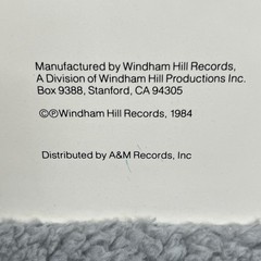 Michael Hedges Aerial Boundaries Vinyl LP Record 1984 Windham Hill New Age